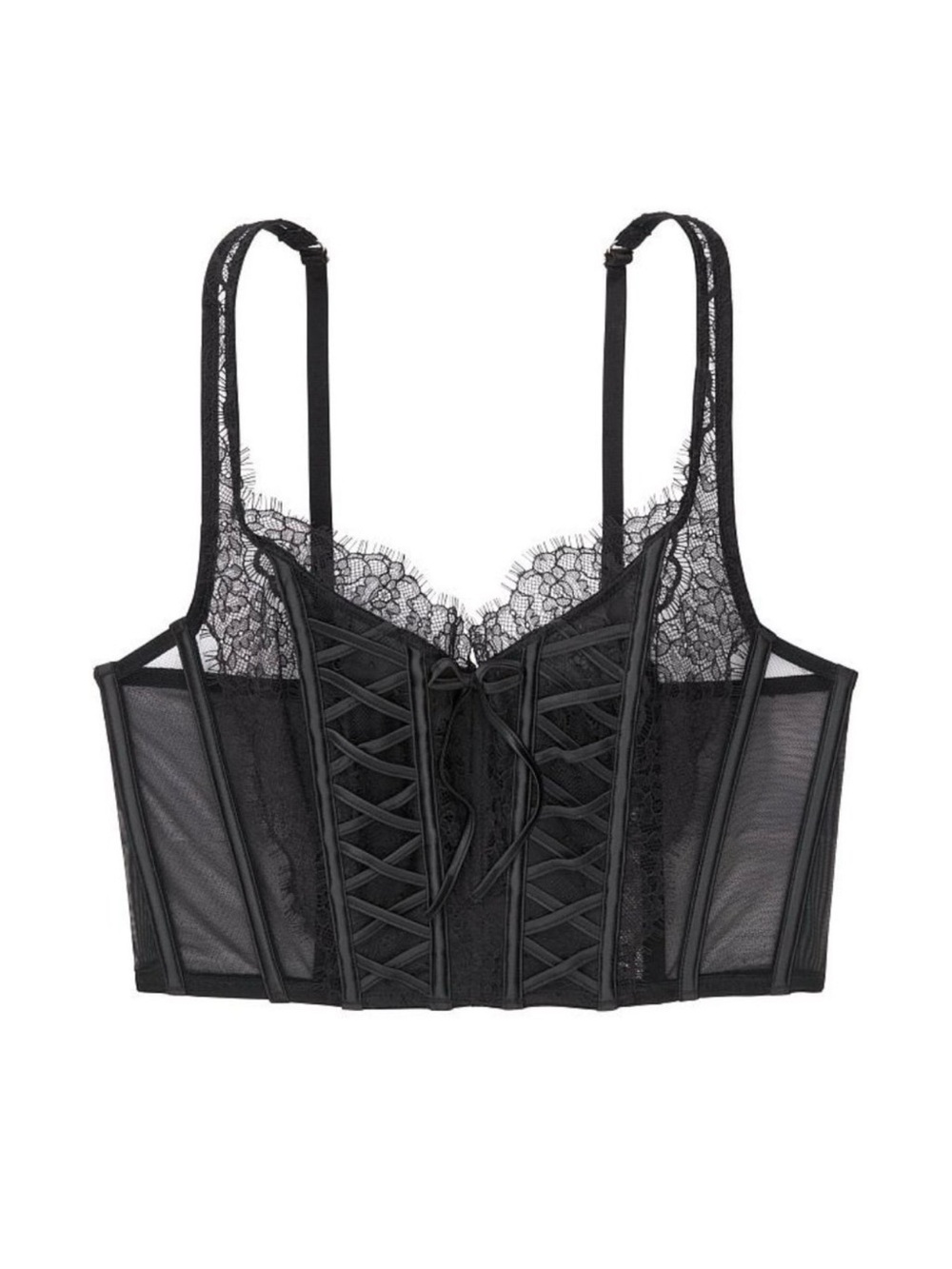 Victoria’s Secret Angels Lace-Up Corset Top